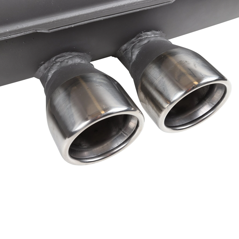Sport Muffler (76 mm Dual Center Tail Pipe) (1965-1973)