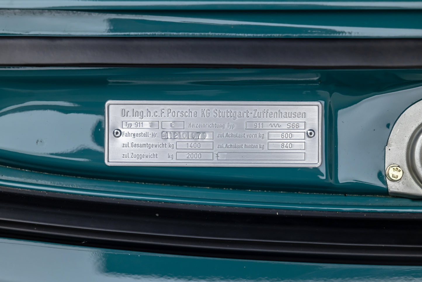 1972 Porsche 911 "S/T Program"