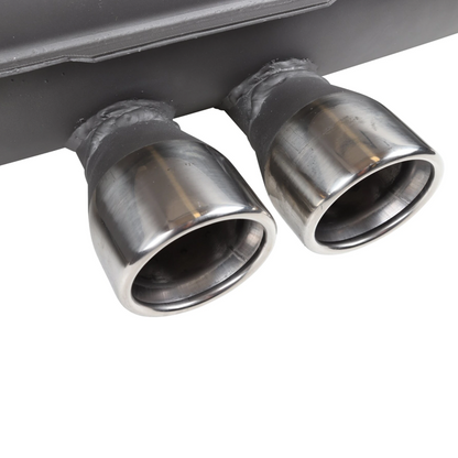 Sport Muffler (76 mm Dual Center Tail Pipe) (1965-1973)