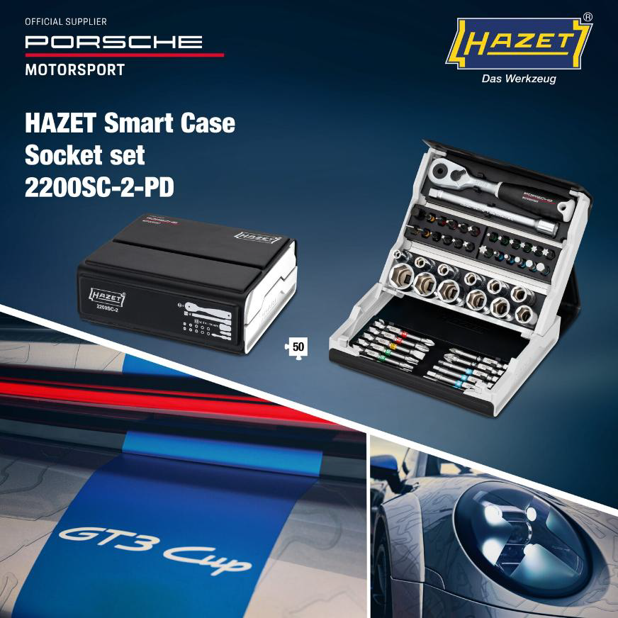 Hazet X Porsche Motorsport SmartCase Socket Set
