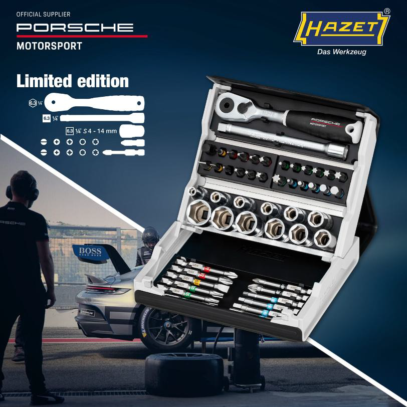 Hazet X Porsche Motorsport SmartCase Socket Set