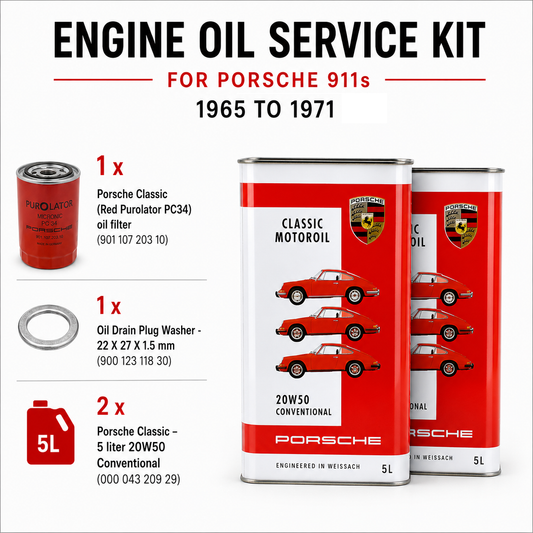 911 Engine Oil Service Kit (1965-1971)