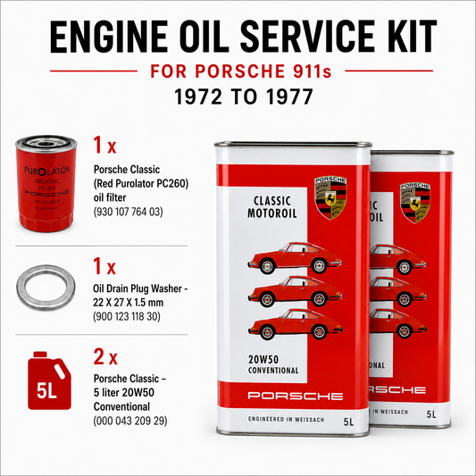 911 Engine Oil Service Kit (1972-1977)